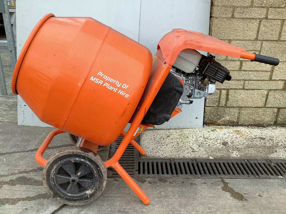 Tool Hire - Image of a Cement Mixer